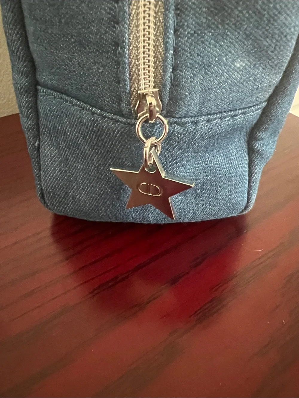 Dior Beauty Denim Makeup Pouch